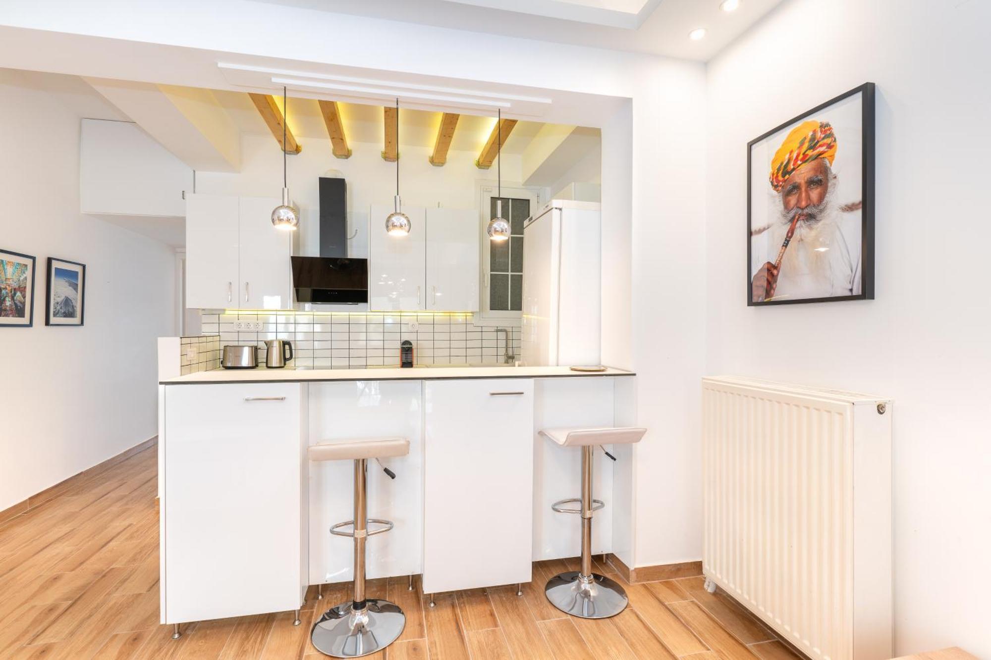 Modern Apartment, Short Walk To Acropolis Sites Athena Bagian luar foto